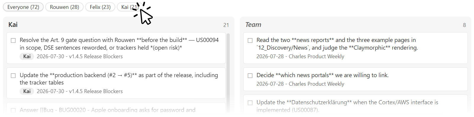 Open Task Board